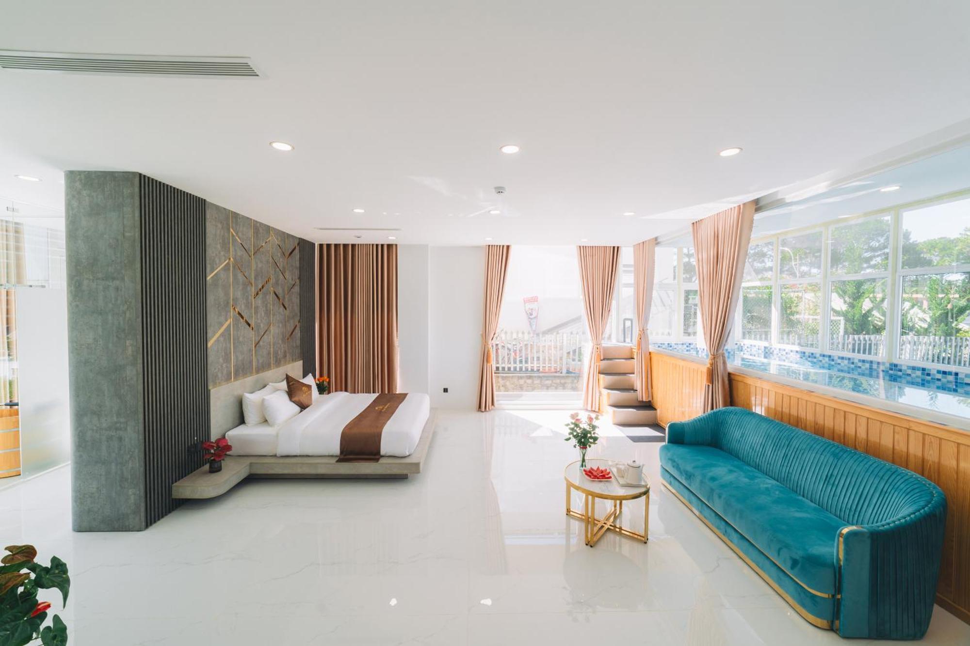 Quy Tai Premium Hotel Dalat Exterior foto