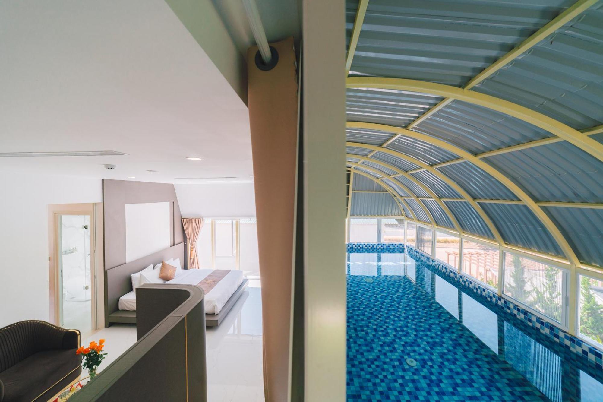 Quy Tai Premium Hotel Dalat Exterior foto